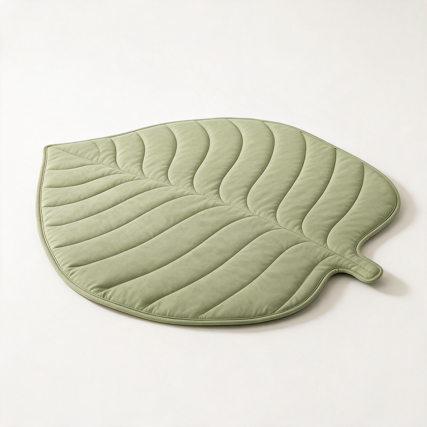 Leaf Cooling Mat for Cats — Double-Sided Cooling & Plush, Washable, Non-Slip (48"×51")